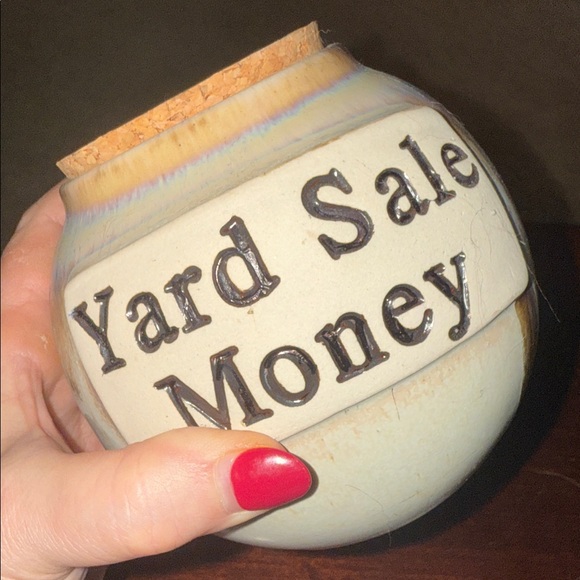Tumbleweed Pottery Yard Sale Money Jar - Picture 7 of 8
